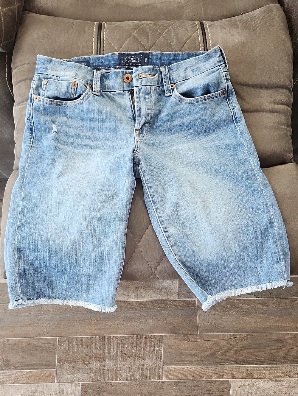 Lucky Brand Light Blue Relaxed Denim Shorts